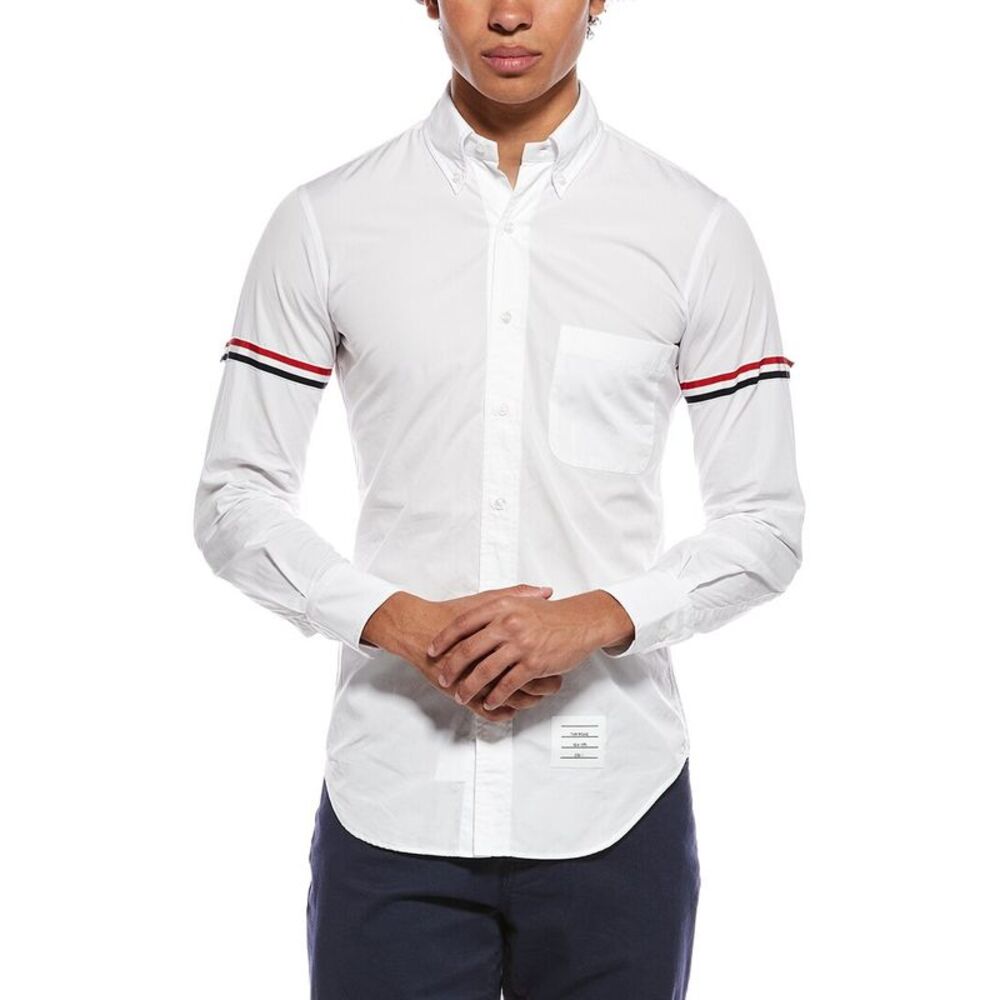 Thom Browne Mens  Shirt, White